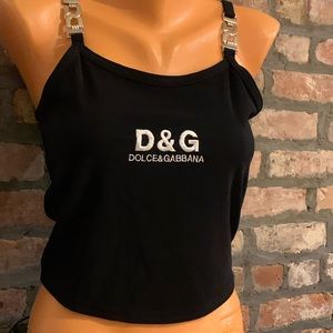 Vintage Dolce & Gabbana Top 1994 D&G Authentic Size Small